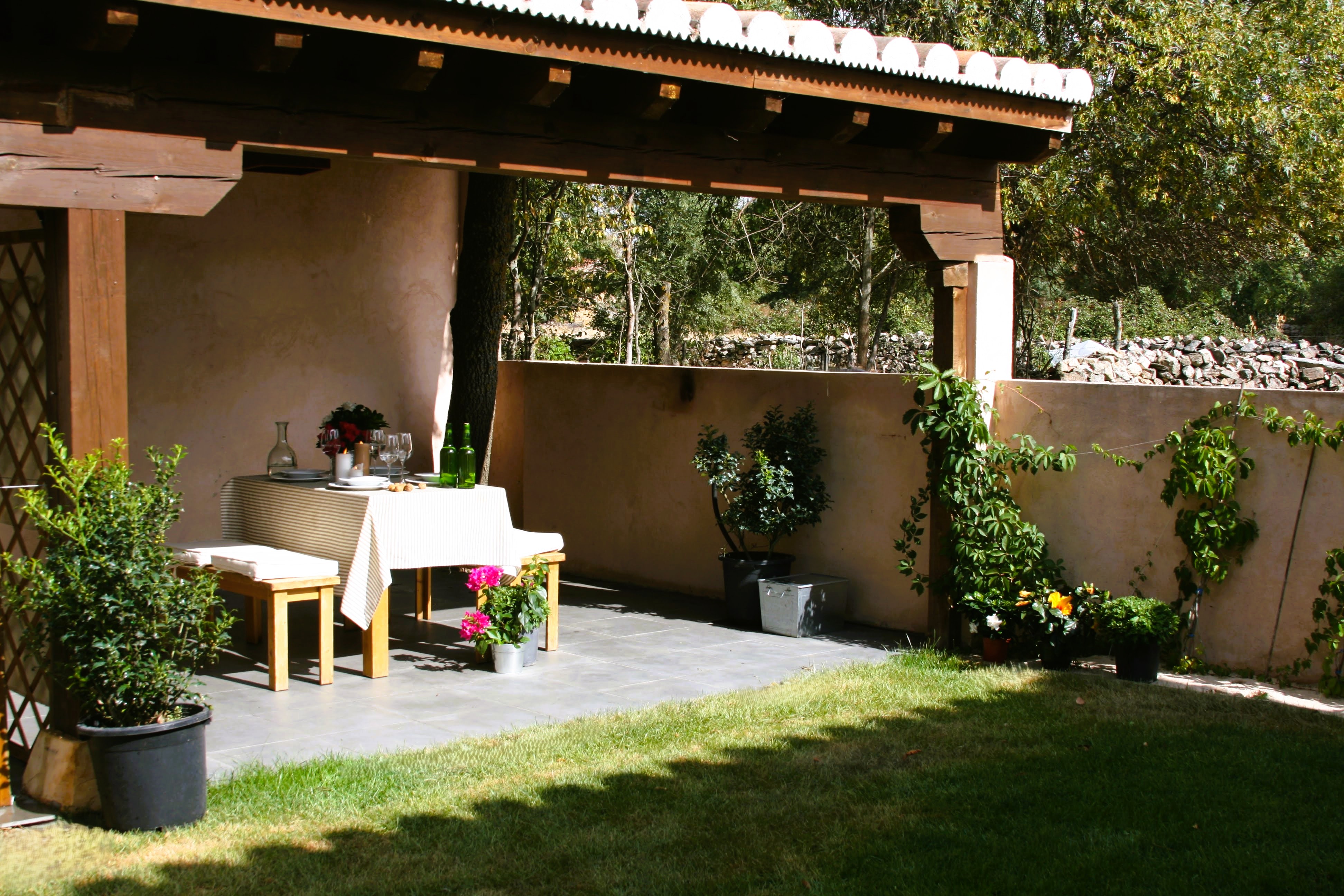 Porche exterior de La Casita